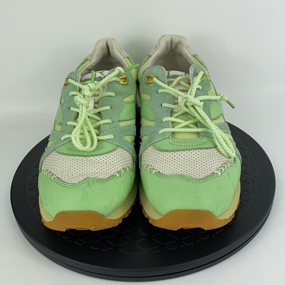 Diadora x Featire N9000 Pistachio Ice Cream Green Running Shoes Men's Size 10 - Picture 3 of 13
